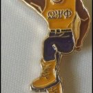 Omega Psi Phi Stepper Lapel Pin