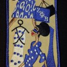 Zeta Phi Beta Sorority Embroidered Diva Lady Luggage Tag Zeta Phi Beta Sorority Embroidered Diva Lady Luggage Tag