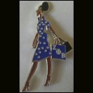 Zeta Phi Beta Sorority Diva Lapel Pin Zeta Phi Beta Sorority Diva Lapel Pin