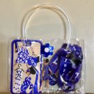 Non-sorority flower gift bag/pouch with handle