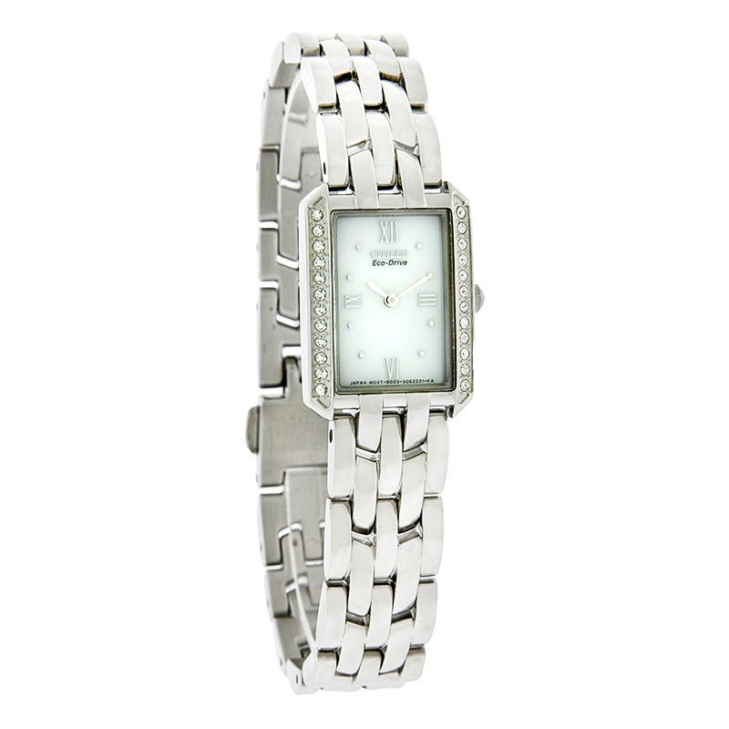 Citizen Eco-Drive Ladies Silhouette Stailess Steel Dress Watch EW9390-51A