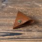 Leather Cord Holder-handmade,Earbud Cable Organizer,Earphone,Headphone,Minimalist#Brown