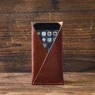 iPhone 6 Leather Case-Minimalist Wallet, iPhone6 Wallet, minimalist, minimal#Brown
