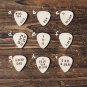 Handmade Leather Hand Craft Guitar Pick Holder Guitar Accessories Personalized gifts #Natural Nude