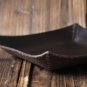 Handmade Leather Valet Tray Letter tray Desk tray Vanity tray Personalized gifts #Dark Brown