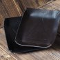 Handmade Leather Valet Tray Letter tray Desk tray Vanity tray Personalized gifts #Dark Brown