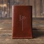 Handmade Leather Credit card holder Card wallet Slim wallet Business card case mens wallets #Brown