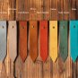 Leather Bookmark - Handmade Hand stitched Book Mark, Minimalist, Personalized, Custom#Sky Blue