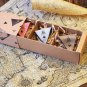 Life Explore Leather Cord Holder Gift Set - Earbud Cable Cord Organizer Handmade, Earphone