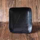 Handmade Leather Valet Tray Letter tray Desk tray Vanity tray Personalized gifts #Black