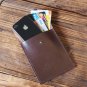Leather Pouch - Minimalist Wallet handmade, Card holder, card wallet #Brown