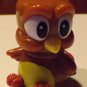 Kinder Surprise Collectible -Brown singing bird