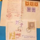 Stamps from Poland circa 1985-1989