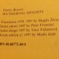 Wuthering Heights) B&Atilde;&ordm;rliv&Atilde;&copy; v&Atilde;&frac12;&Aring;&iexcl;iny , Bront&Atilde;&laquo;ov&Atilde;&iexcl; Emily 1997