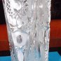 Flower vase made from original Bohemian crystal glass