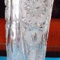 Flower vase made from original Bohemian crystal glass