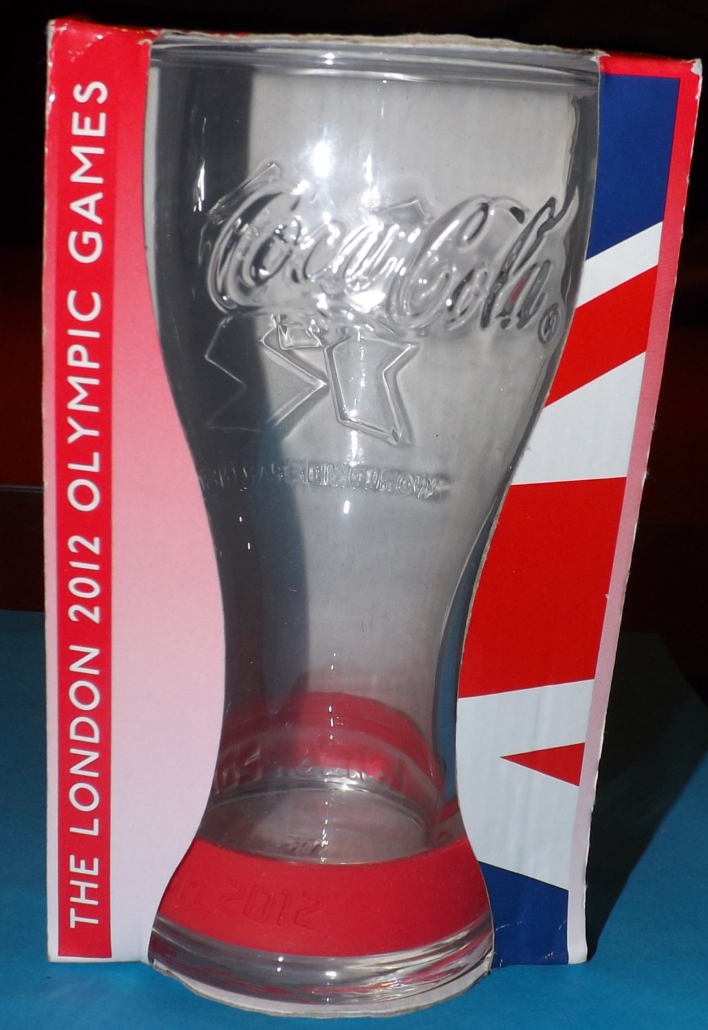 Cocacola glass London Olympics 2012 Special edition