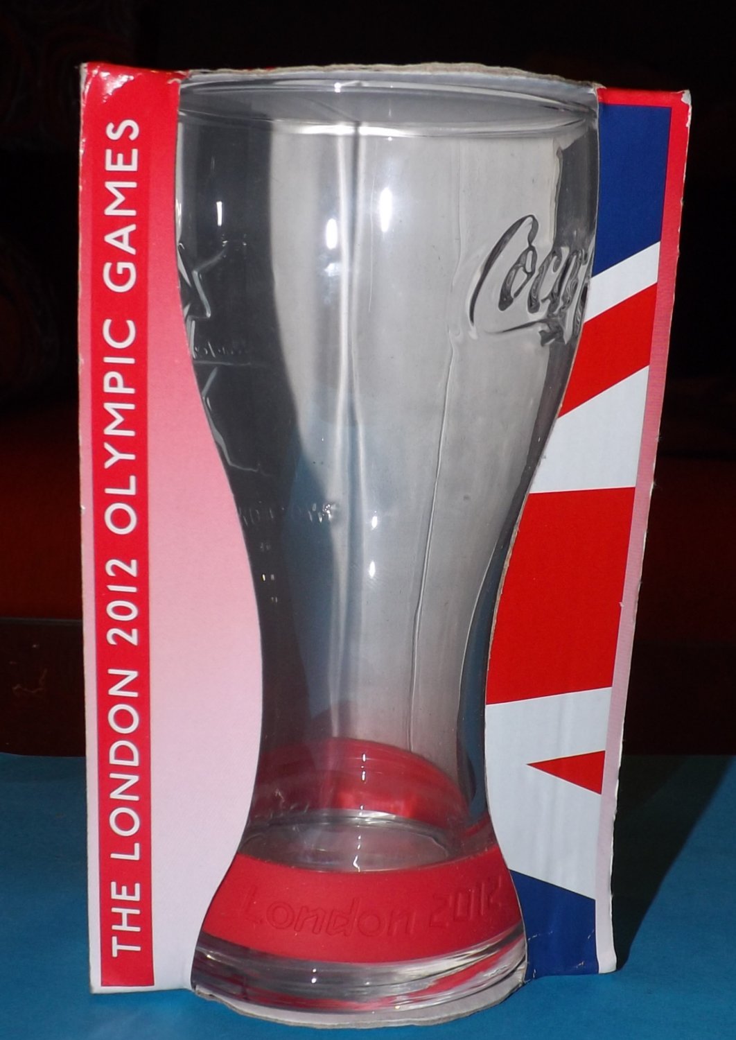 Cocacola glass London Olympics 2012 Special edition