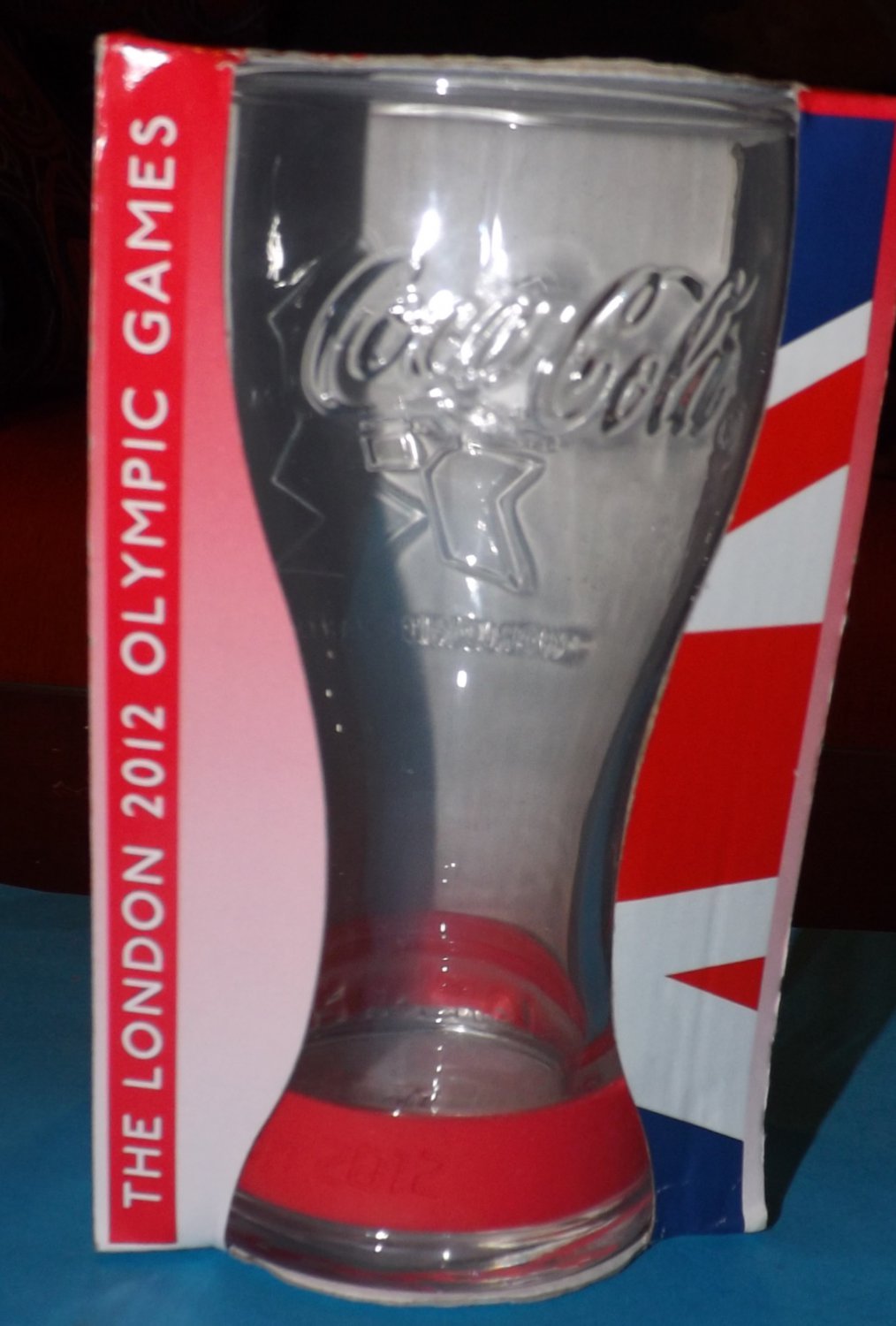 Cocacola glass London Olympics 2012 Special edition