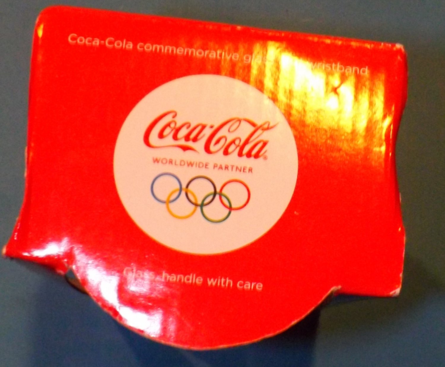 Cocacola glass London Olympics 2012 Special edition