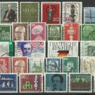 Collection of 32 German stamps - 1840-1970