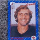Joe Theismann - American football collectible card - 1991