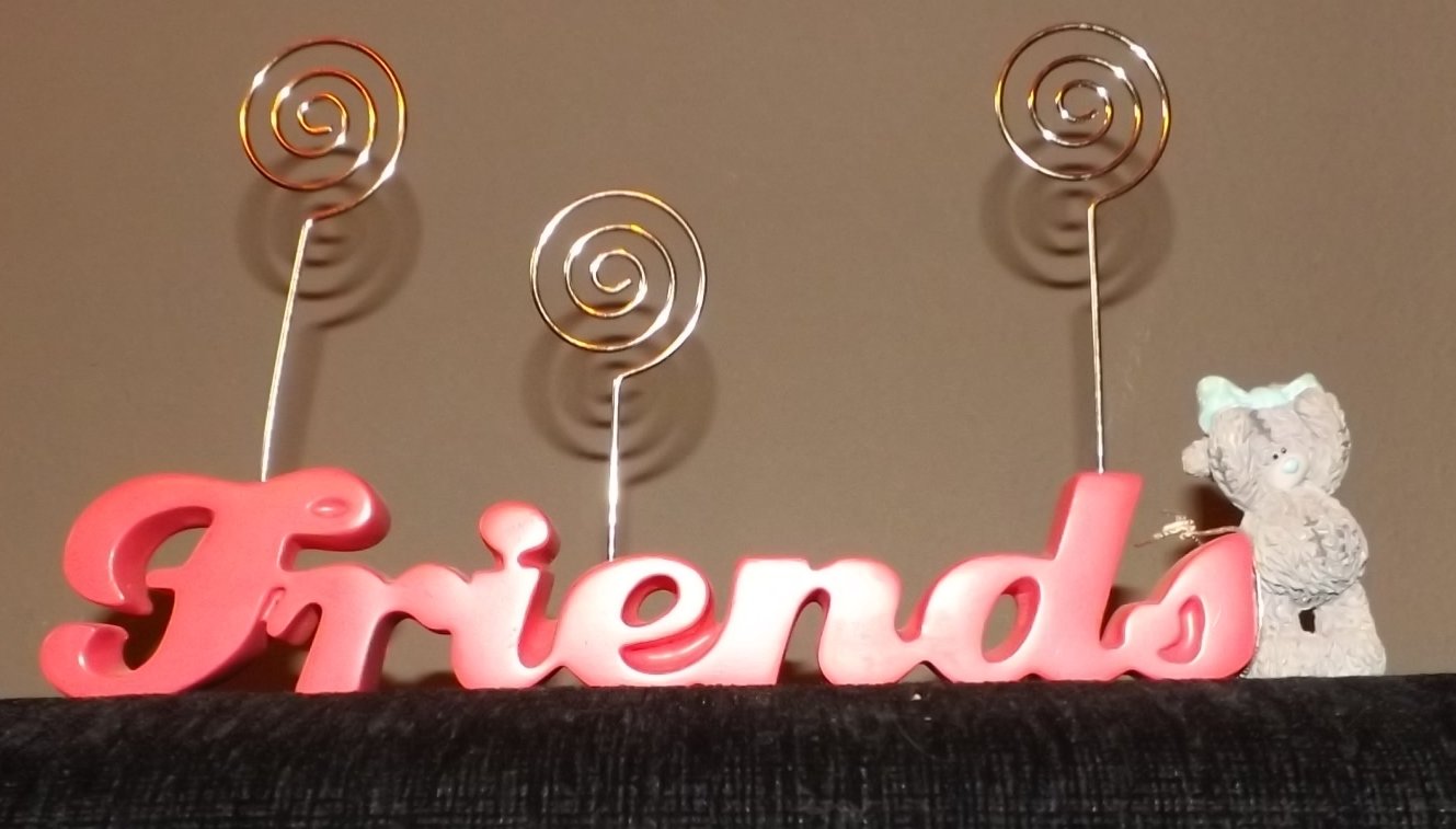 "Friends" Photograph/Note holder