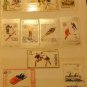 10 stamps from Switzerland 1972-1976