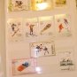 10 stamps from Switzerland 1972-1976