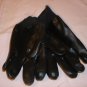 Work Gloves brown rubber and soft cuffs