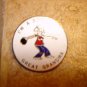 I am a bowling great grandma all metal brooch pin badge.