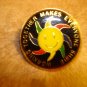 Working together makes everyone shine metal pin badge.