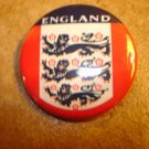 England Associacion  FC Football Soccer Club Official Metal Button Badge.