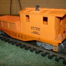 Lionel 611925 D.L.&W orange working caboose offered by MTH.