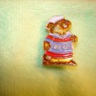 1980 Halmark lovely bear brooch pin "First Mate". 1980 Halmark lovely bear brooch pin "First Mate".