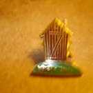 Whisky Hill all metal pinback pin