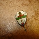 Vintage Elche C. F. all metal soccer stick pin badge. Vintage Elche C. F. all metal soccer stick pin badge.