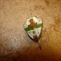 Vintage Elche C. F. all metal soccer stick pin badge.