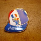 World cup France 98 France Coca Cola football soccer pin badge. World cup France 98 France Coca Cola football soccer pin badge.