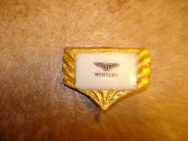 Bentley car old metal stick pin