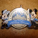 The year of a million dreams Mickey Mouse all metal pin badge. The year of a million dreams Mickey Mouse all metal pin badge.