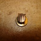 Vintage Penarol button hole soccer football pin badge.