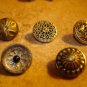 Lot of 5 antique picture buttons 6.