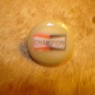 Mother of pearl advertising button for Champion spar plug. Mother of pearl advertising button for Champion spar plug.
