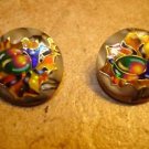 Lot of 2 plastic buttons with colorful beatles. Lot of 2 plastic buttons with colorful beatles.