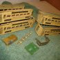 Pre WWII O scale American flyer 3171 x 3, 3172 car set, parts or restoration.