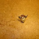 Gold metal angel pin with heart shape pearl and rhinestone. Gold metal angel pin with heart shape pearl and rhinestone.