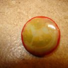 Lovely mother of pearl button with rocking horse.
