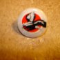 Mother of pearl button with bold eagle bird.
