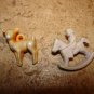 Lot of 2 plastic buttons part of Disney set.